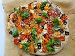 Stor pizza vegetar.............kr. 159,-